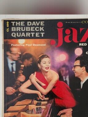 The Dave Brubeck Quartet ~ Jazz Red Hot ~ 1955 Columbia 6 Eye CL-699 ~ MONO VG+